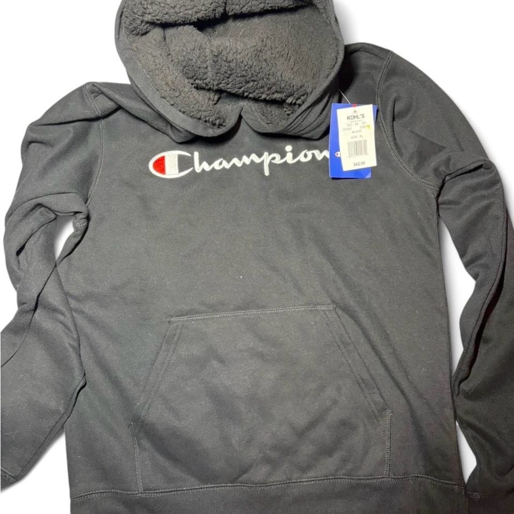 Champion Black Hoodie
